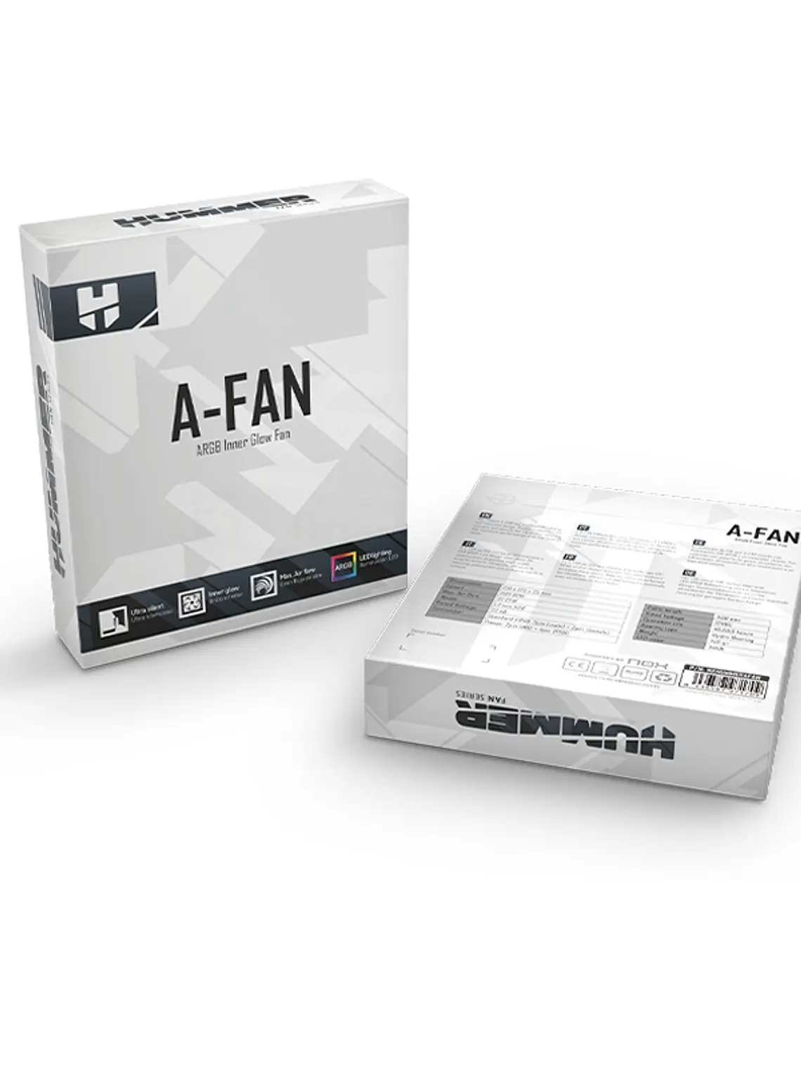 NOX HUMMER A-FAN Ventilador ARGB INNER GLOW FAN 4