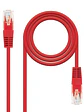Nanocable Latiguillo Cat.6 UTP 25cm Rojo - Miniatura 1