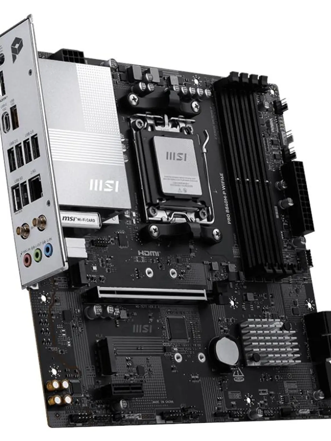 MSI Placa Base PRO B840M-P WIFI6E DDR5 mATX 3