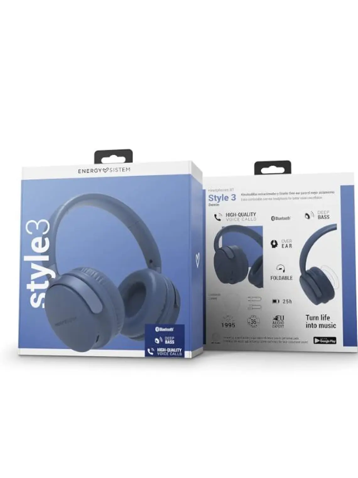 Energy Sistem Auriculares Style 3 Denim Bluetooth 4