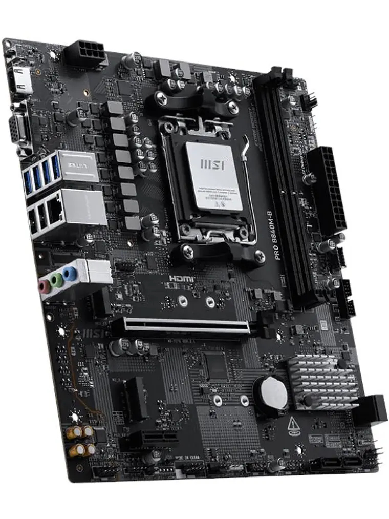 MSI Placa Base PRO B840M-B DDR5 mATX 3