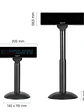 iggual Visor TPV regulable USB VFD 7