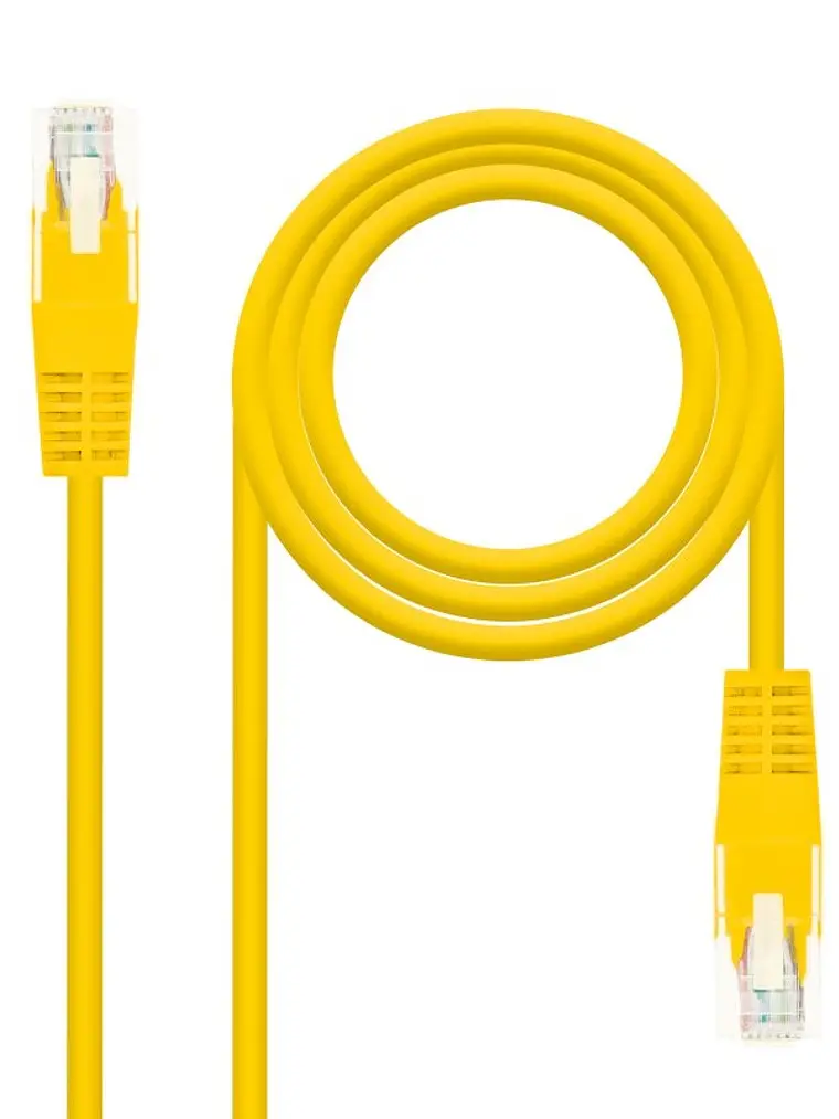 Nanocable Latiguillo Cat.6 UTP 25cm Amarillo 1