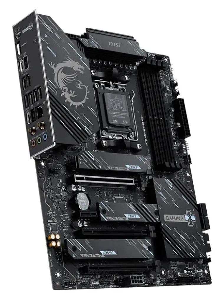 MSI Placa Base X870E GAMING PLUS WIFI DDR5 ATX 3