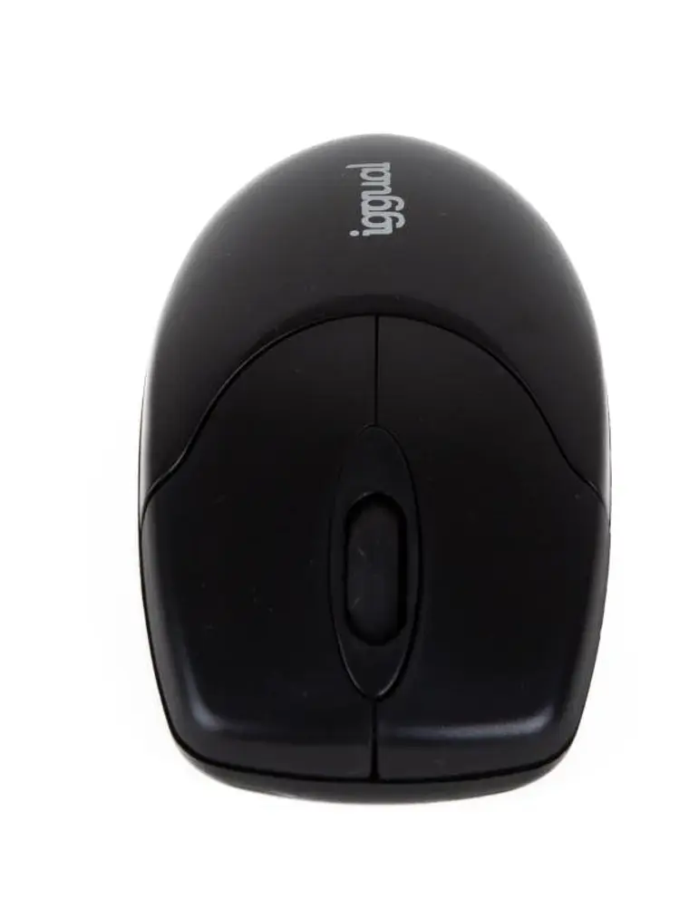 iggual Ratón inalámbrico WOM-BASIC2-1000DPI negro 3