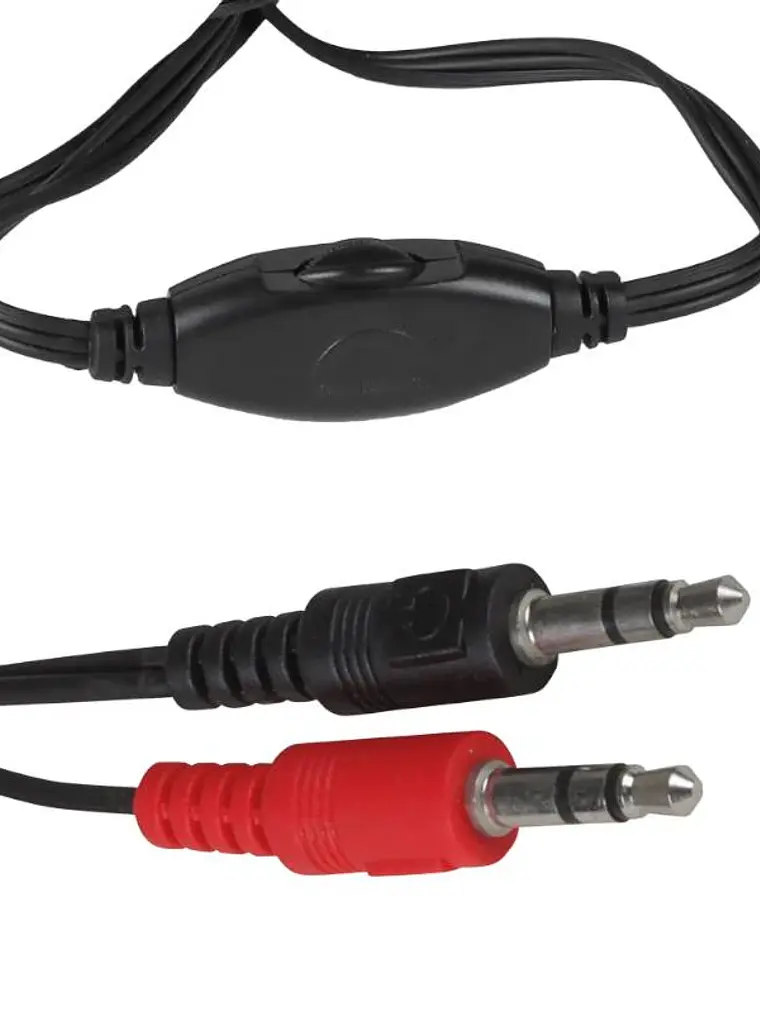 iggual Auriculares con micro 2 x 3.5 mm EASY CALL 3