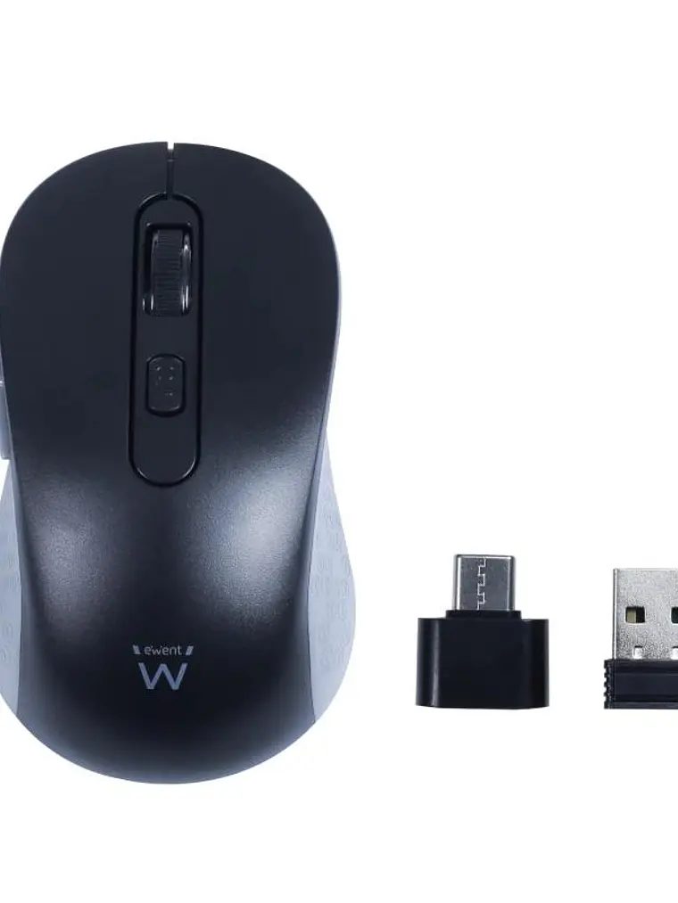 EWENT EW3204 Ratón inalámbrico 2.4GHz click silen 1