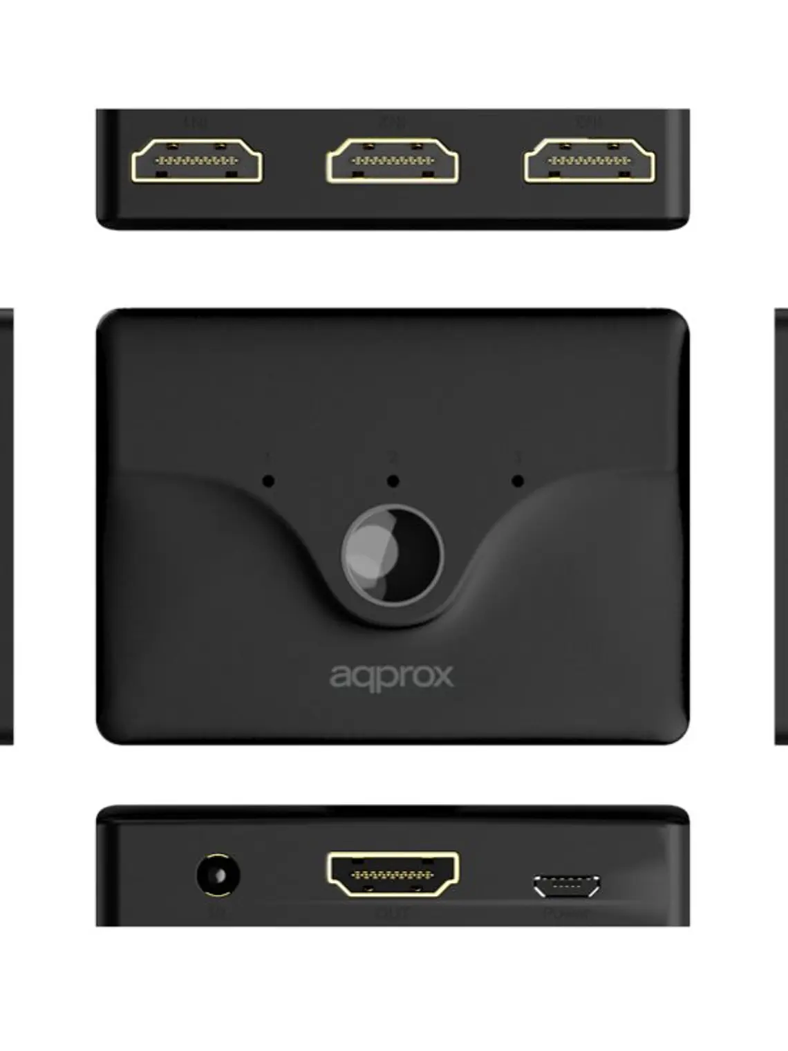 Approx Switch Hdmi 4K/30HZ 3P 4K 3