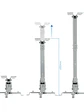 Tooq PJ2012T-S Soporte Proyec Univ /Techo Incli P - Miniatura 4