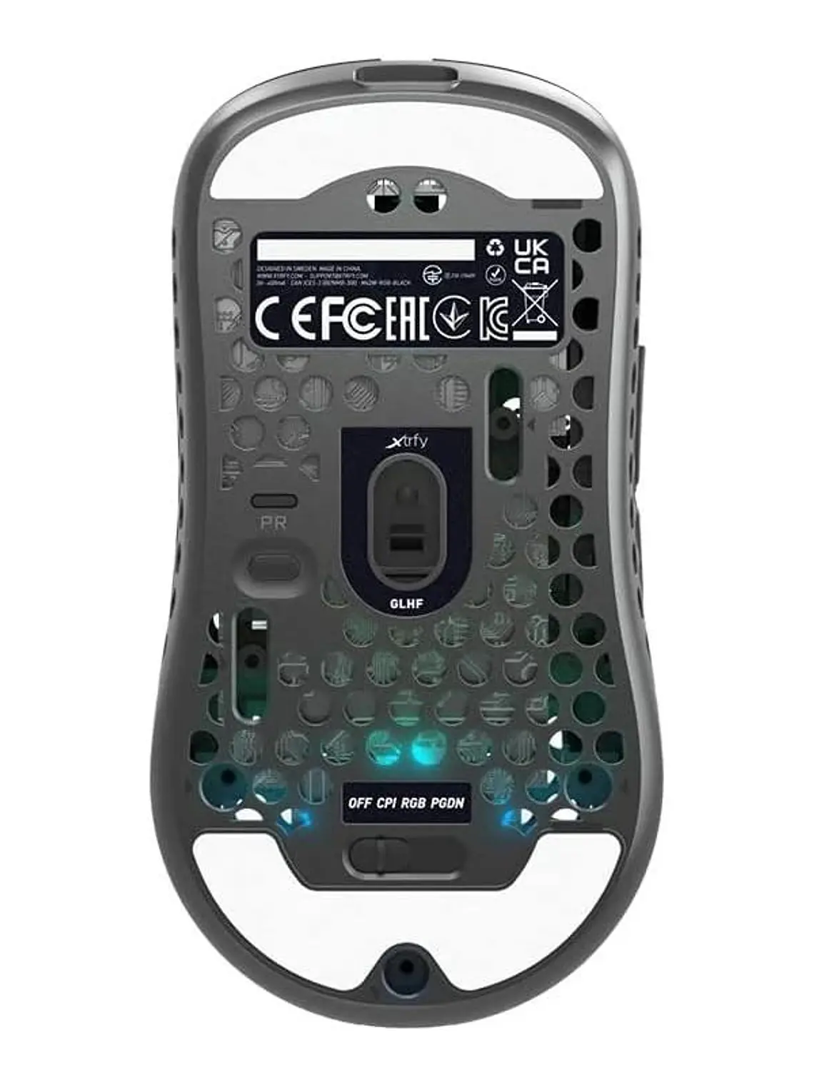 Cherry Xtrfy Ratón RGB 400-16.000 dpi inal. Black 4