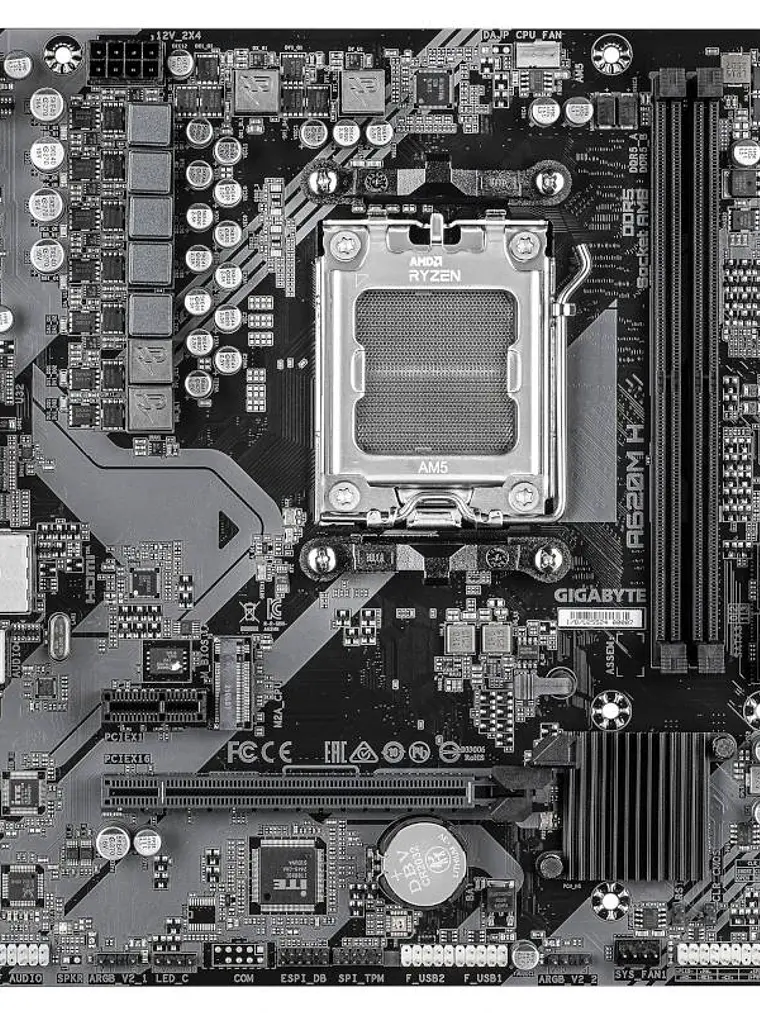 Gigabyte Placa Base A620M H mATX AM5 3