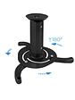 Tooq PJ1010TN-B Soporte Proy. Techo girat/incli N - Miniatura 4
