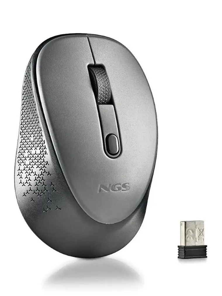 NGS RATON INALAMBRICO 800/1600DPI Gris 1