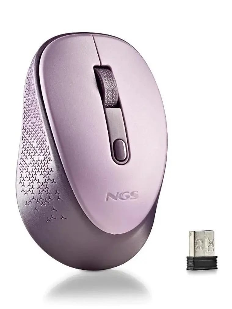 NGS RATON INALAMBRICO 800/1600DPI Lila 1