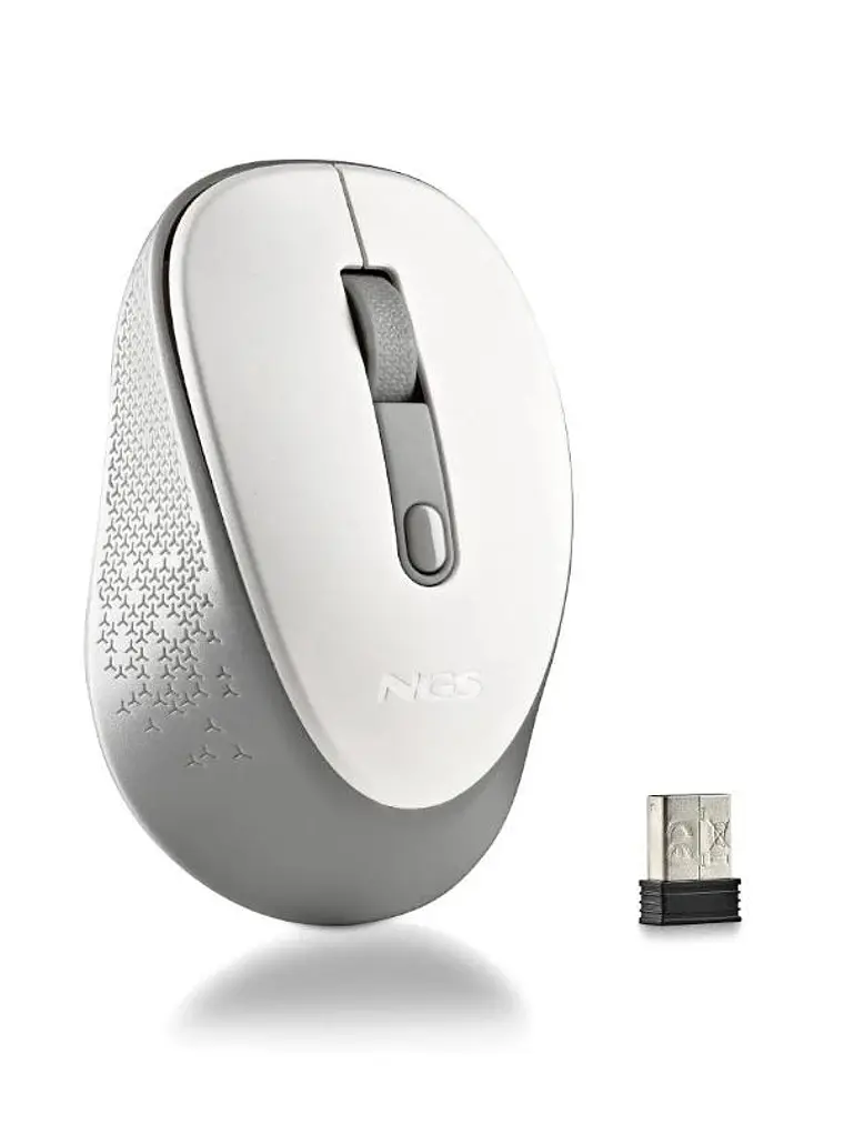 NGS RATON INALAMBRICO 800/1600DPI Blanco 1