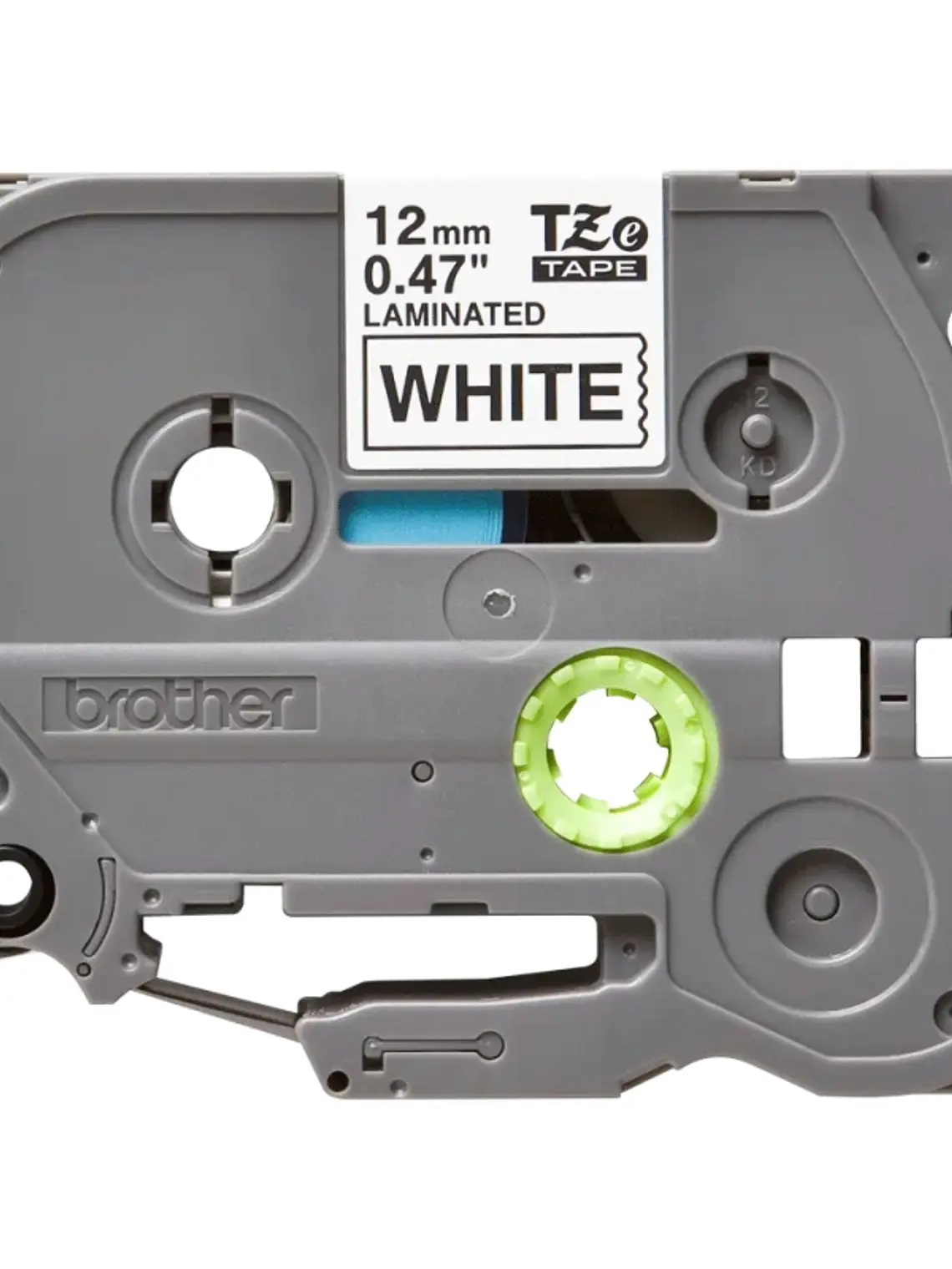 Brother Cinta Tze231 Texto Negro/Blanco 12mm 2