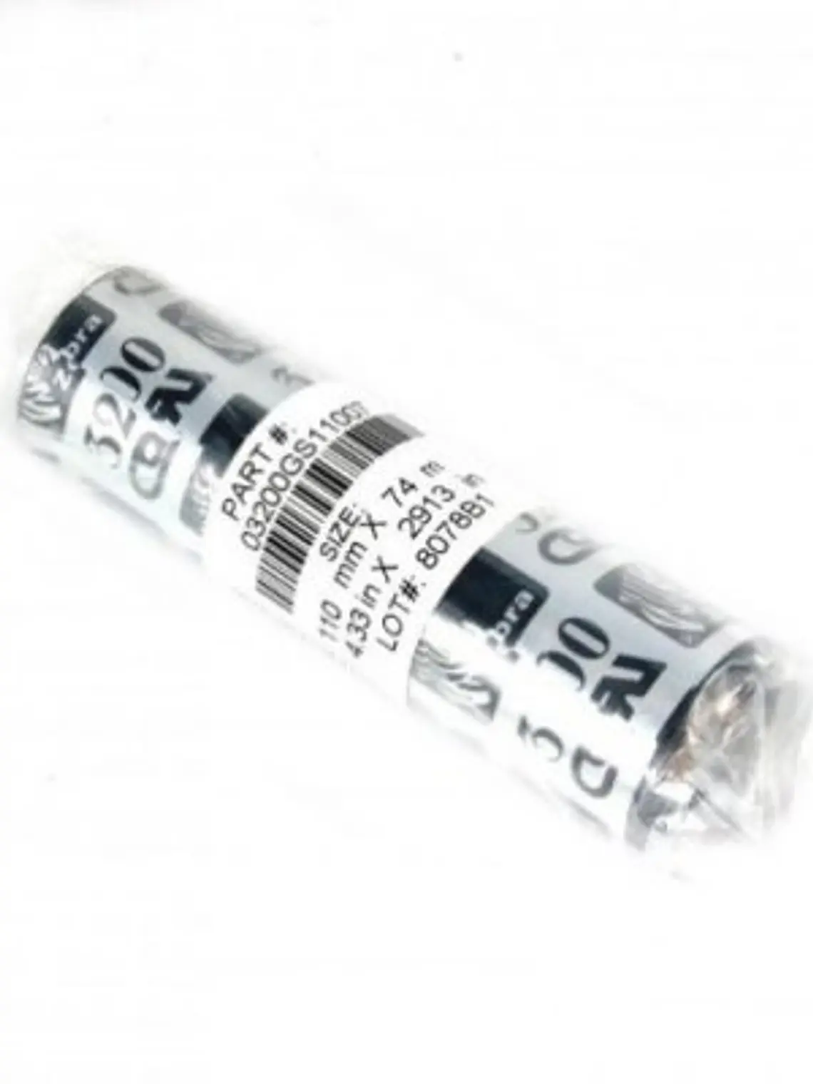 Zebra Cinta Cera 2300 110mm 74 Metros 12 uds 1