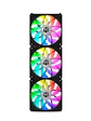 NOX HUMMER EASYLINK | ARGB FANS KIT NEGROS - Miniatura 1