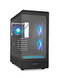 NOX Semitorre HUMMER SIGNAL Frameless ARGB Negro - Miniatura 1
