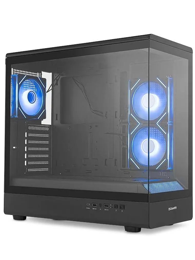 NOX Semitorre HUMMER SIGNAL Frameless ARGB Negro 2