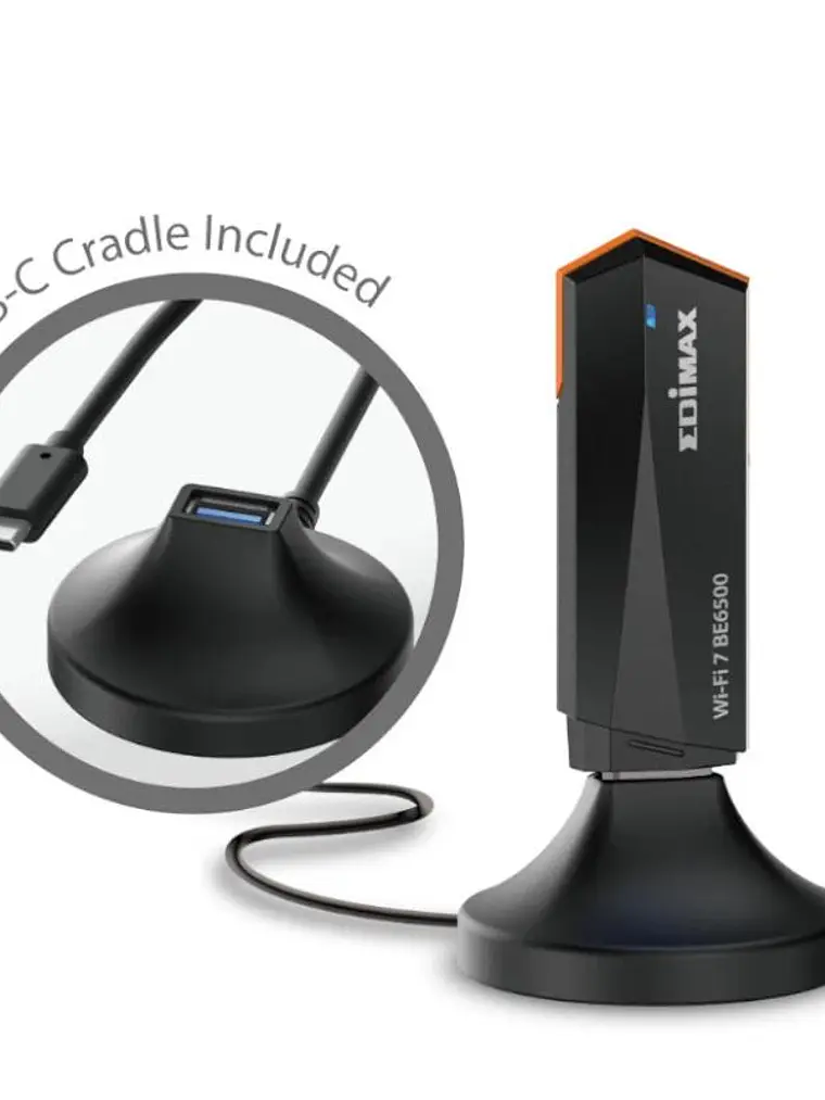Edimax EW-7822UBE Adaptador USB 3.2 WiFi7 BE6500 4