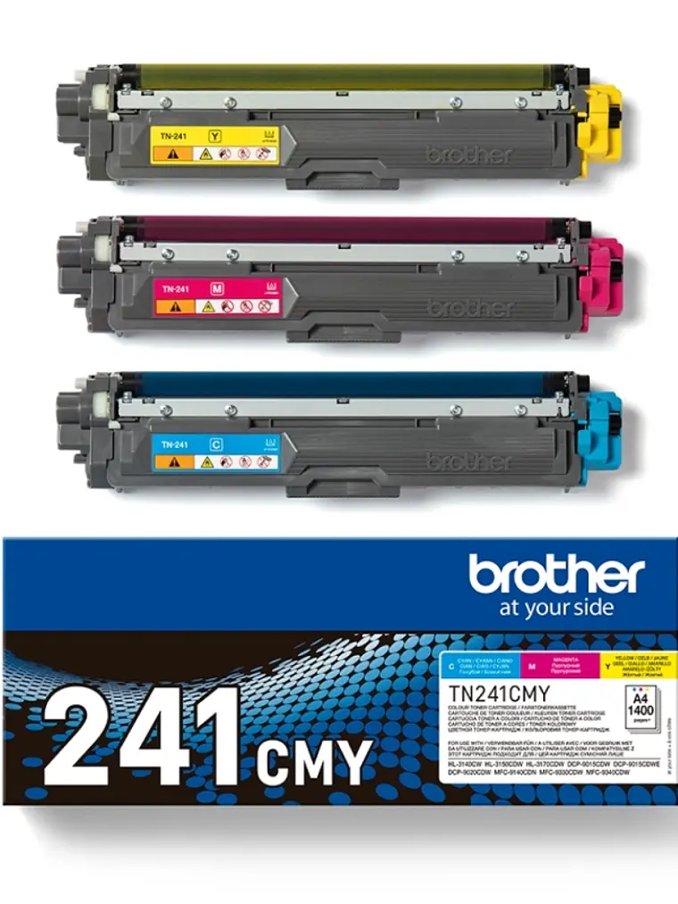 Brother Tóner Multipack TN241CMY 1