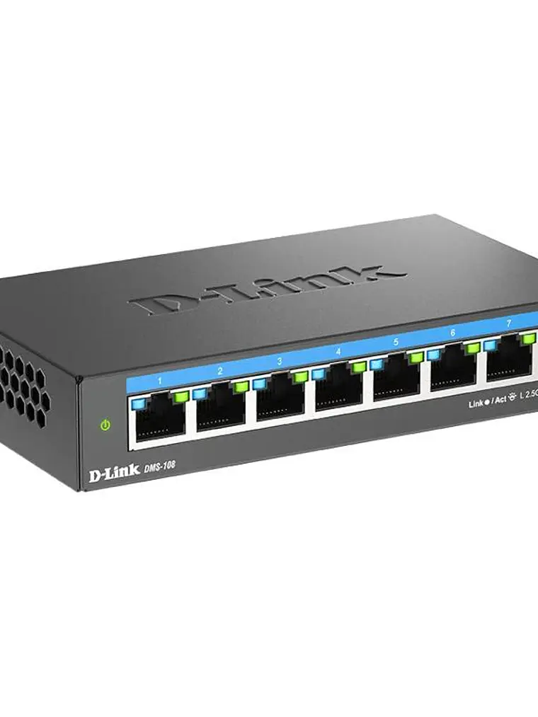 D-Link DMS-108 8x2.5MGb Unmanaged Switch 2