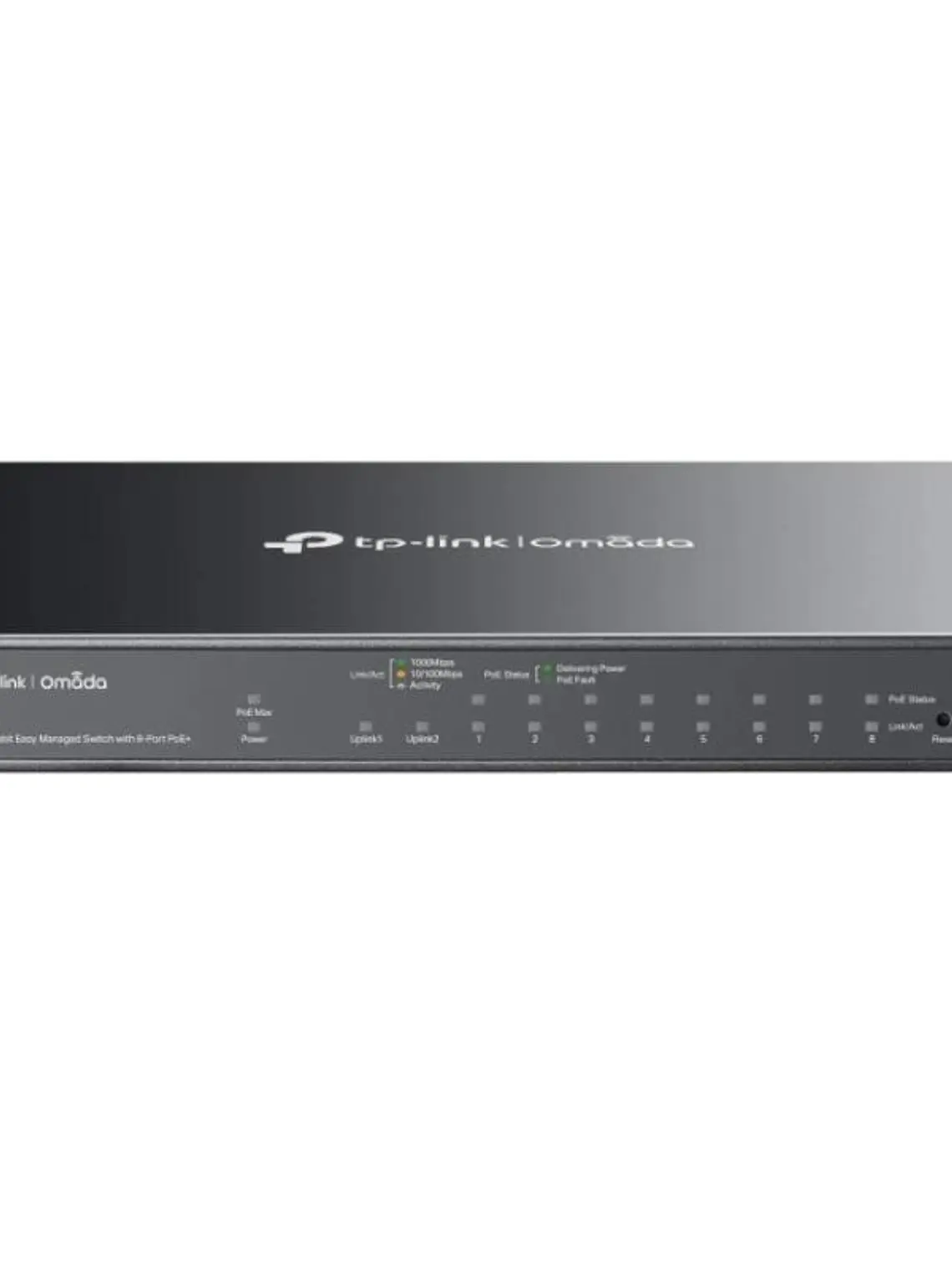 TP-Link ES210GMP Switch 8xG PoE+ 1xGbE 1xG-C 123W 1