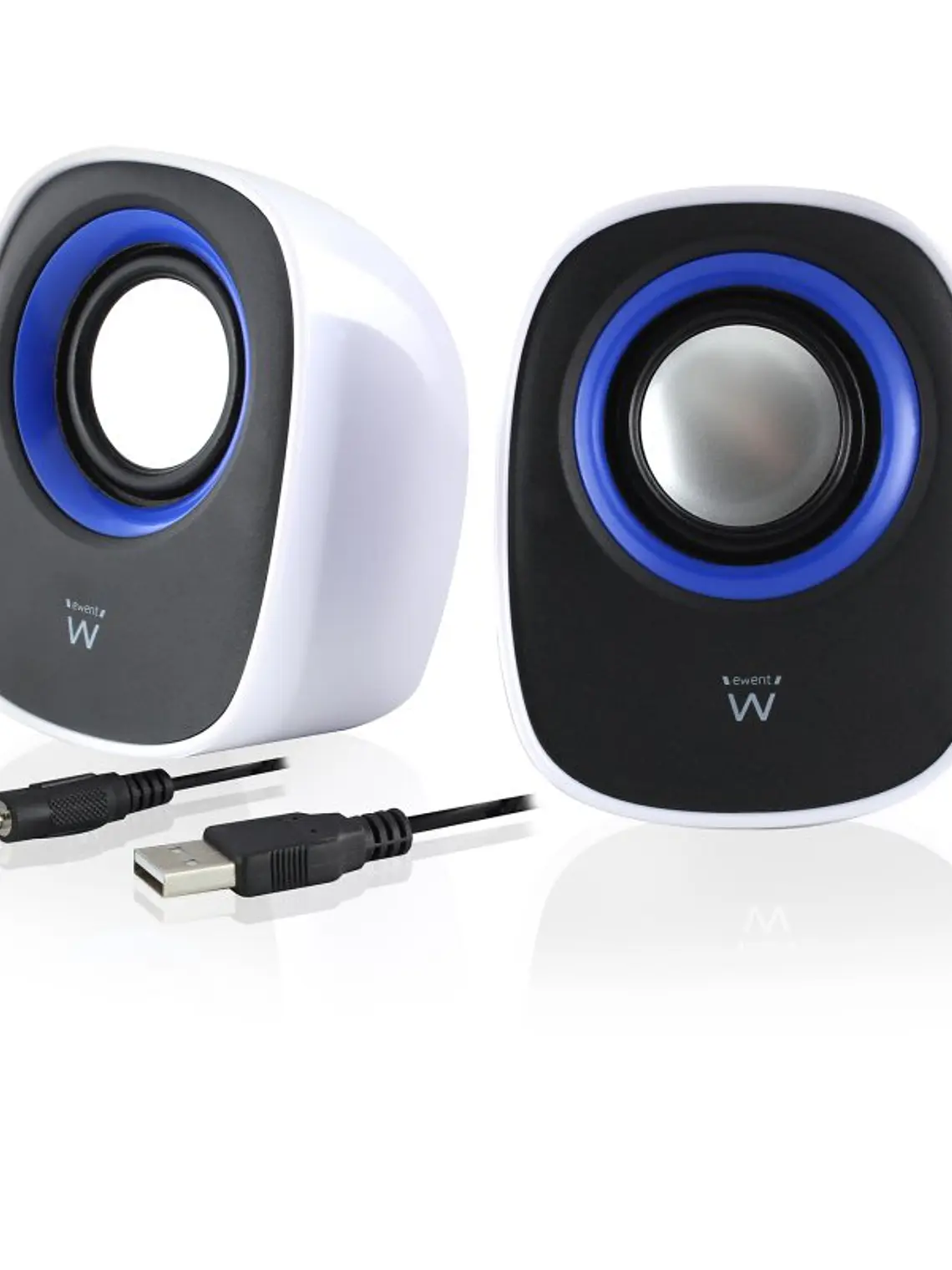 EWENT Altavoces escritorio 2.0 usb 2