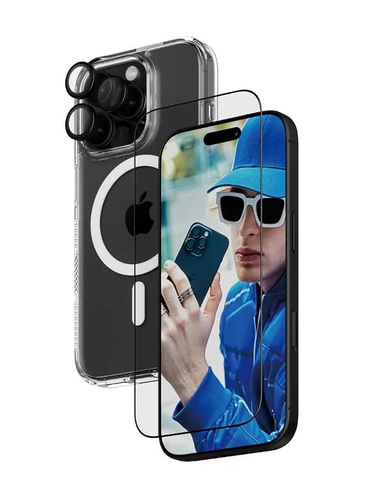 PanzerGlass 3-in-1 Bundle Protec. iPhone 16 Pro 1