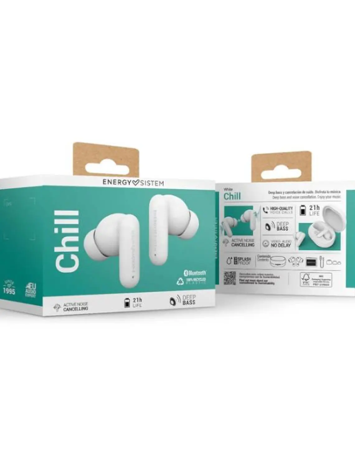 Energy Sistem Auriculares Chill ANC White 4