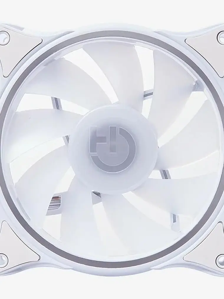 Hiditec Ventilador Gaming ARGB-N-18 WHITE 120 MM 3