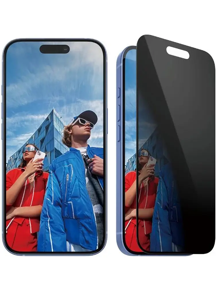 PanzerGlass Privacy Screen Protector iPhone 16 -15 1