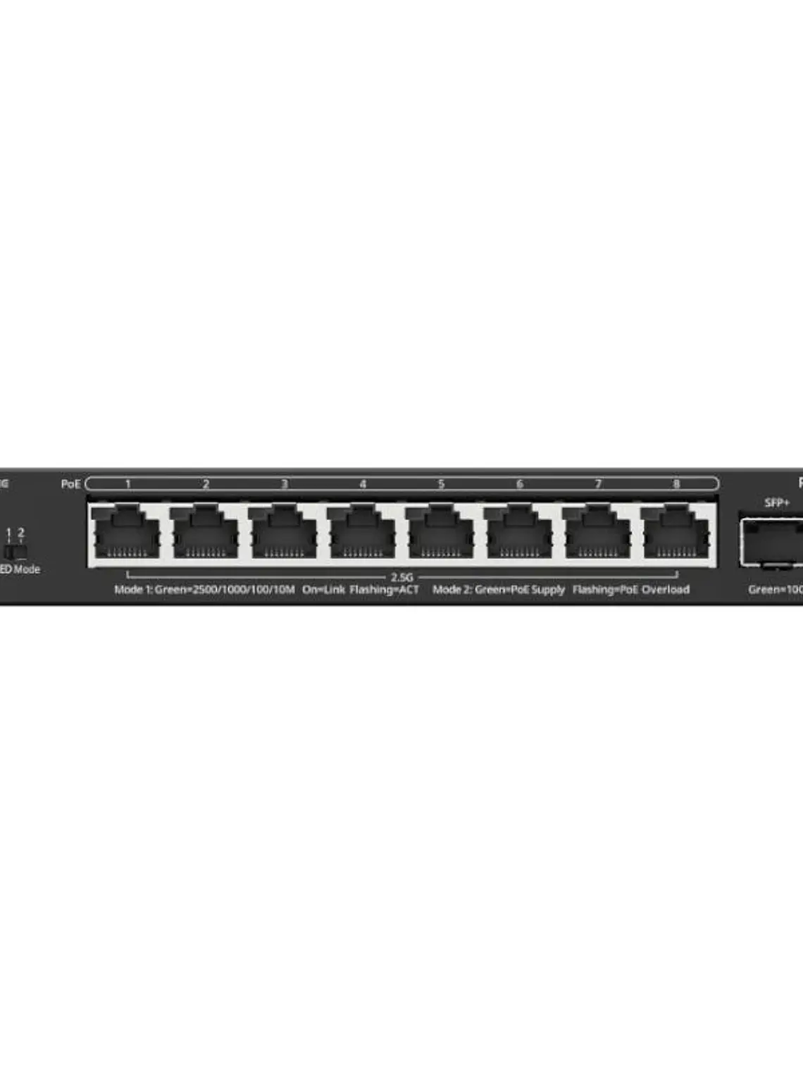 Reyee ES209MG-P Switch 5xmGB PoE 1xSFP+ 130W 2