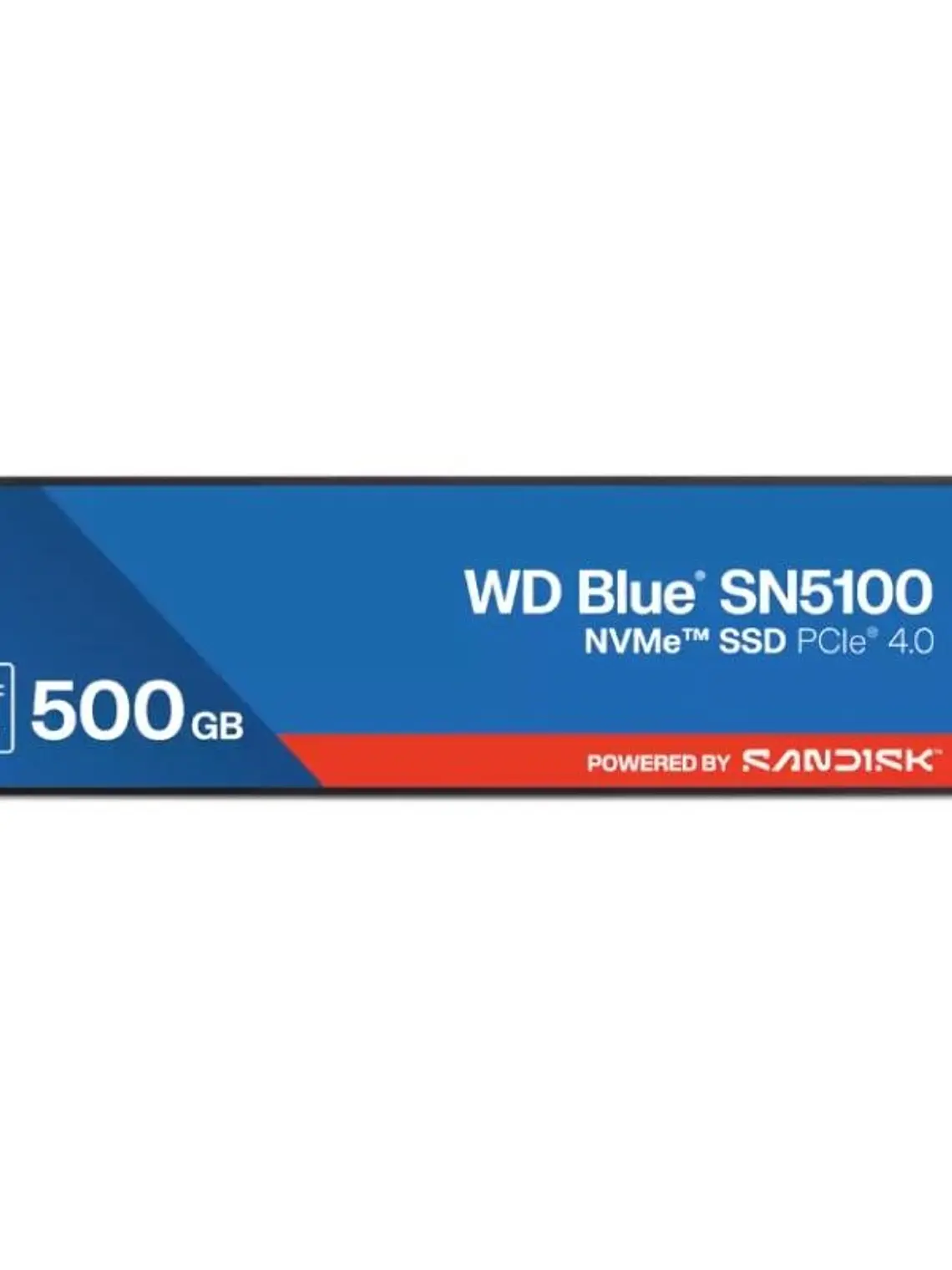 WD Blue SN5100 SSD 500GB NVMe Gen4 6600MB-s 1