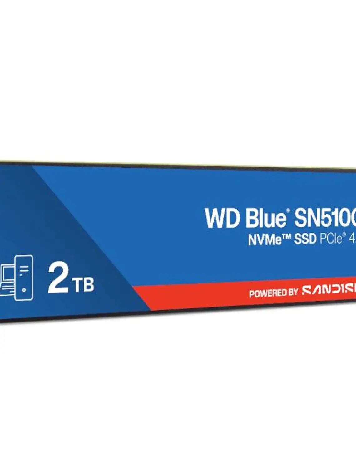 WD Blue SN5100 SSD 2TB NVMe Gen4 6700MB-s 3