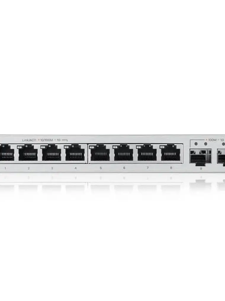 ZyXEL GS1200-10V3 Switch 8xGbE 2xSFP 3