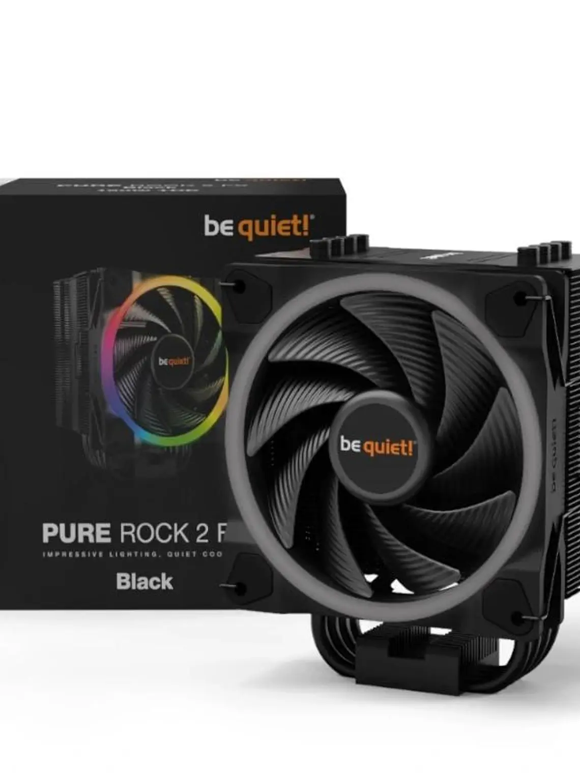 be quiet! Ventilador Pure Rock 2 FX ARGB 120mm neg 1