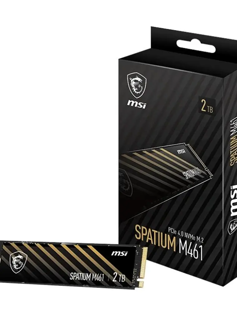 MSI SSD Spatium M461 2Tb PCIe 4.0 NVMe 5000 Mb-s 1