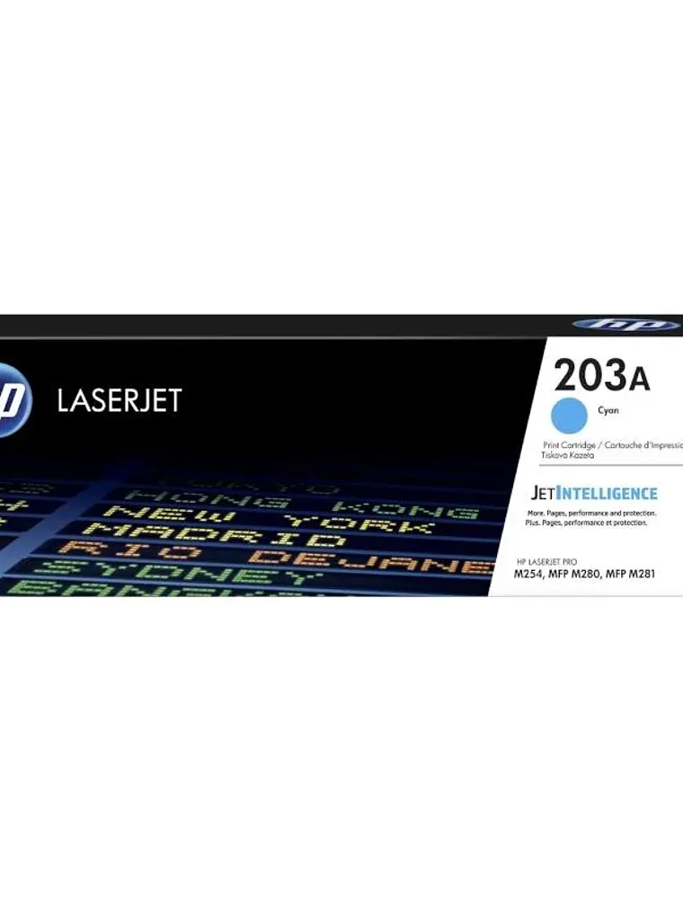 HP Tóner 203X XL Cian 1