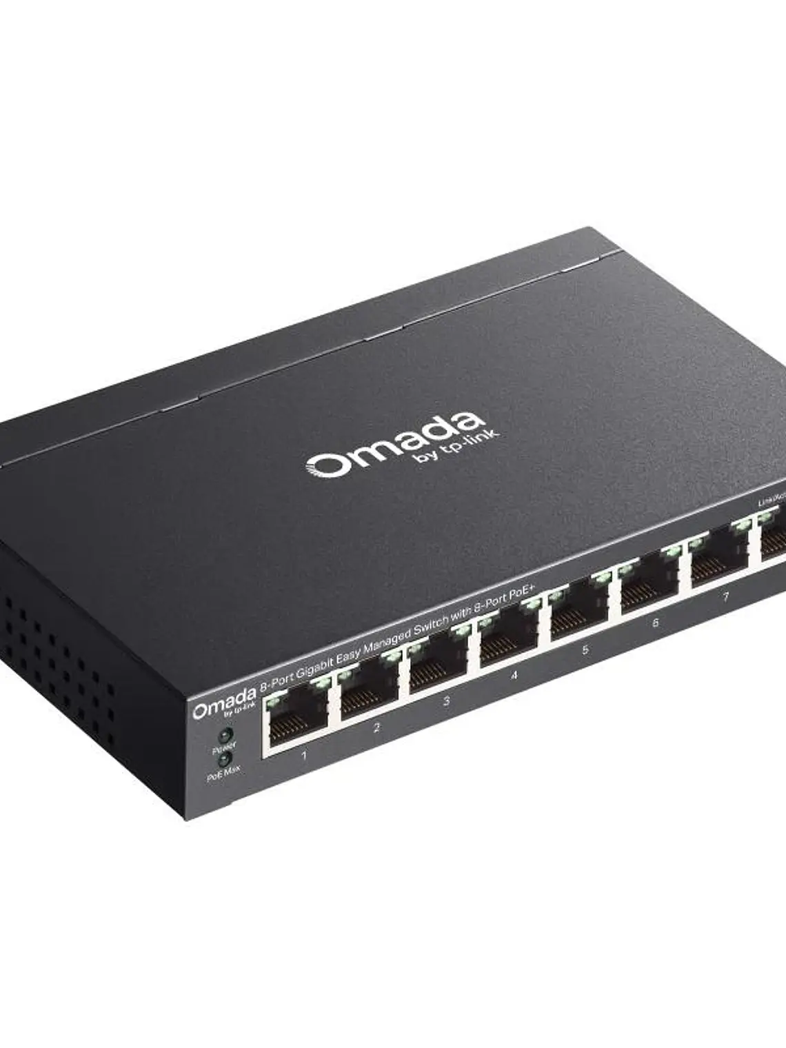 TP-Link ES208GP Switch 8xGbE PoE+ Acero Desktop 3