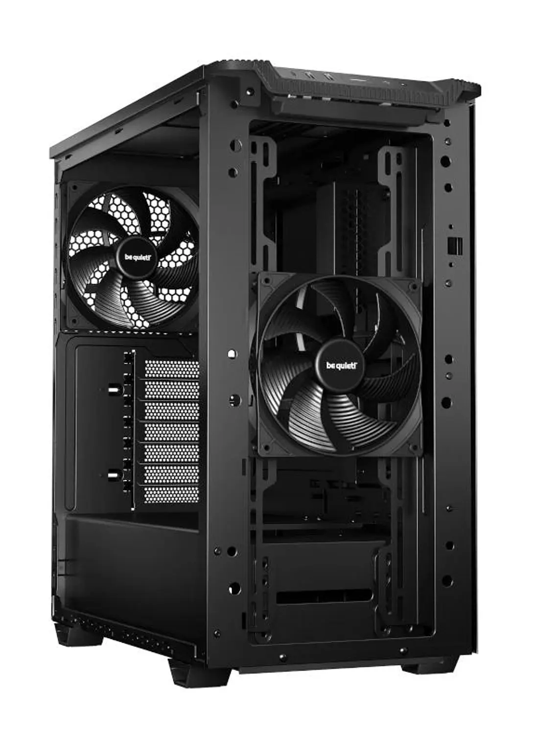 be quiet! Caja Pure Base 501 Airflow Black 2
