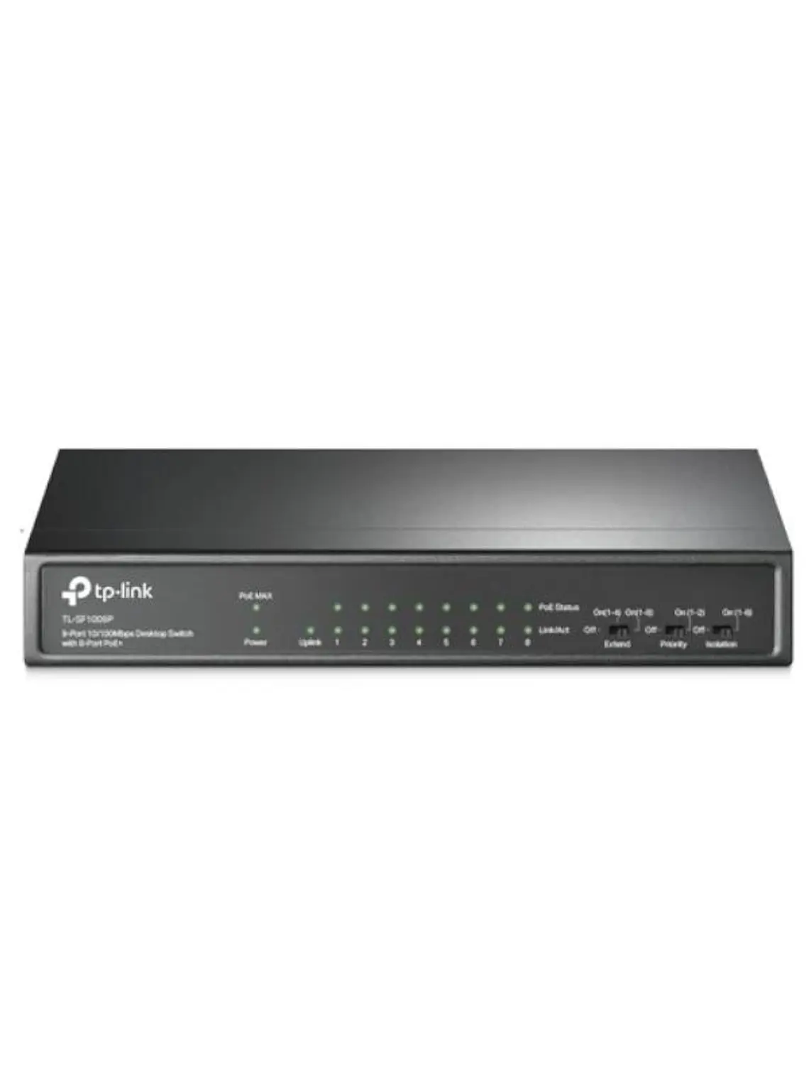 TP-Link TL-SF1009P Switch 8x10/100 Poe+ 1x10/100 1