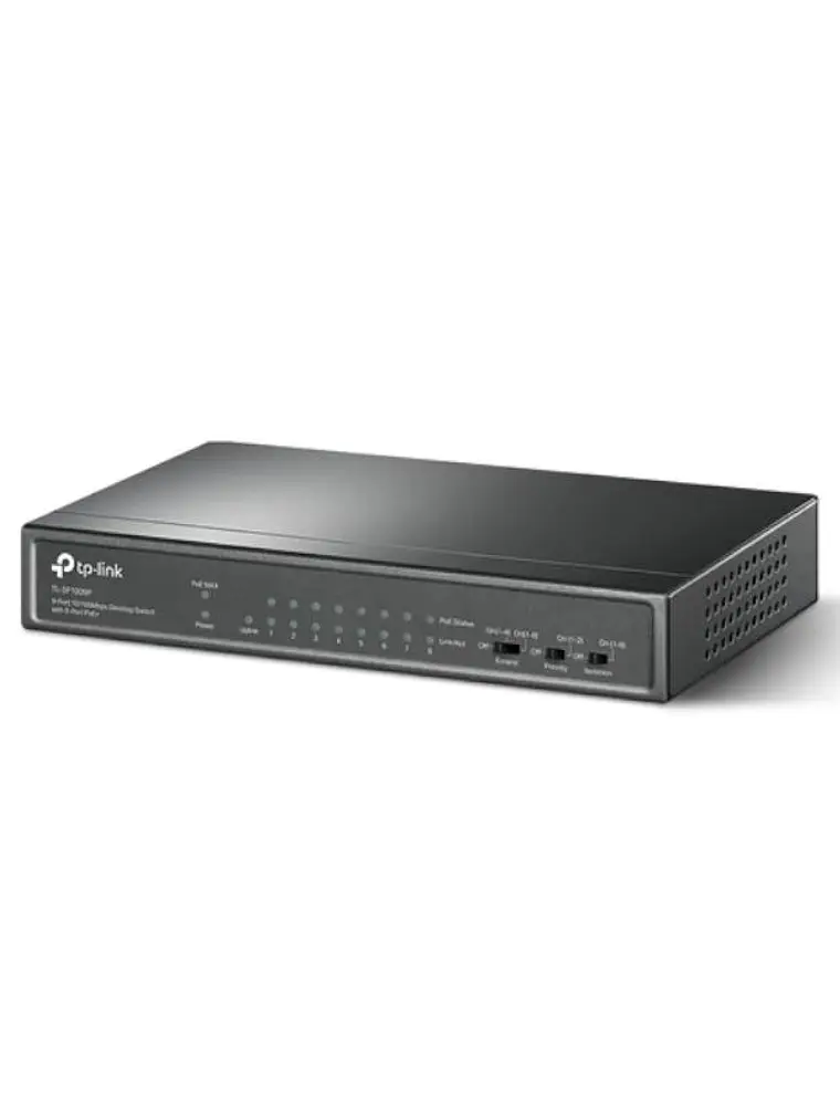 TP-Link TL-SF1009P Switch 8x10/100 Poe+ 1x10/100 2