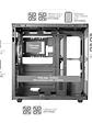 MARS GAMING MCV-ONE Atx Doble Cámara Negro - Miniatura 3
