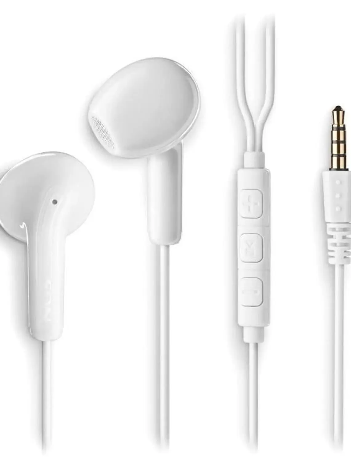 NGS Auricular Blanco Estéreo con cable JACK 3.5 mm 2