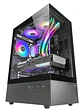 MARS GAMING Caja ATX Ventis FRGB Silence Negro - Miniatura 1