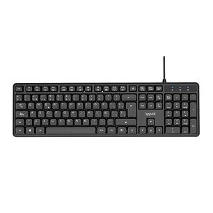 iggual Teclado USB estándar CK-SILENT-105T negro