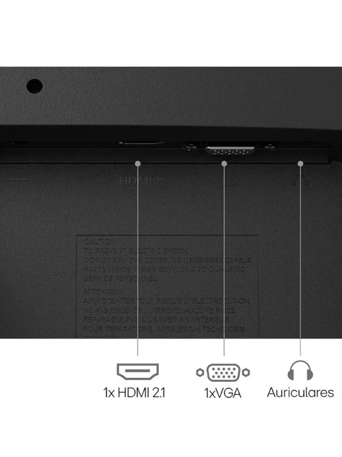 LG 22U401A-B  Monitor 21.5