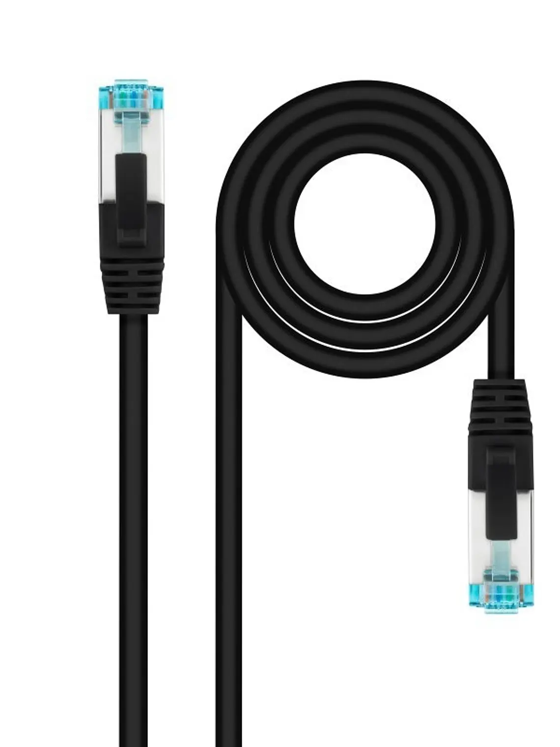 Nanocable Latiguillo Cat. 7 LSZH/SFTP 2M Negro 1